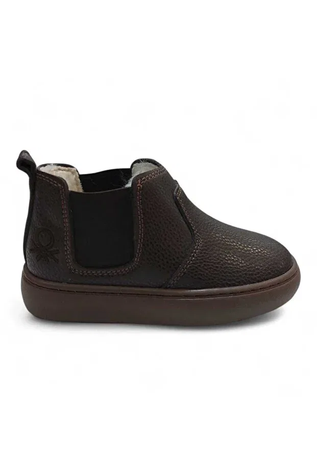 Детские ботинки для девочек без шнуровки Benetton, Brown