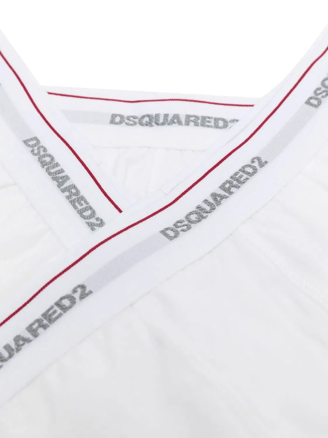 DSQUARED2 Упаковка из трех боксеров с логотипом на поясе — фото 4