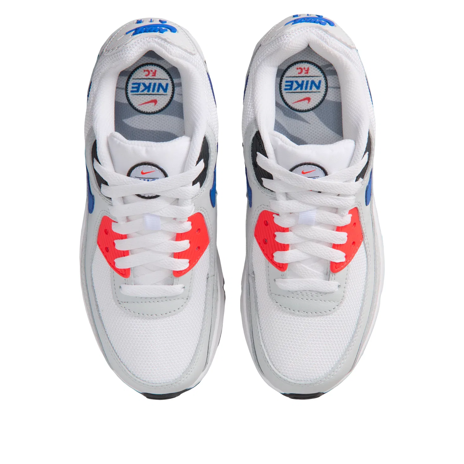 Кроссовки Nike Air Max 90 SE 'White Bright Crimson Royal' IR3589-100, белый — фото 2