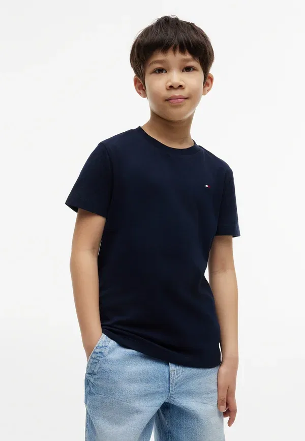 Футболка с принтом Tommy Hilfiger, темно-синий