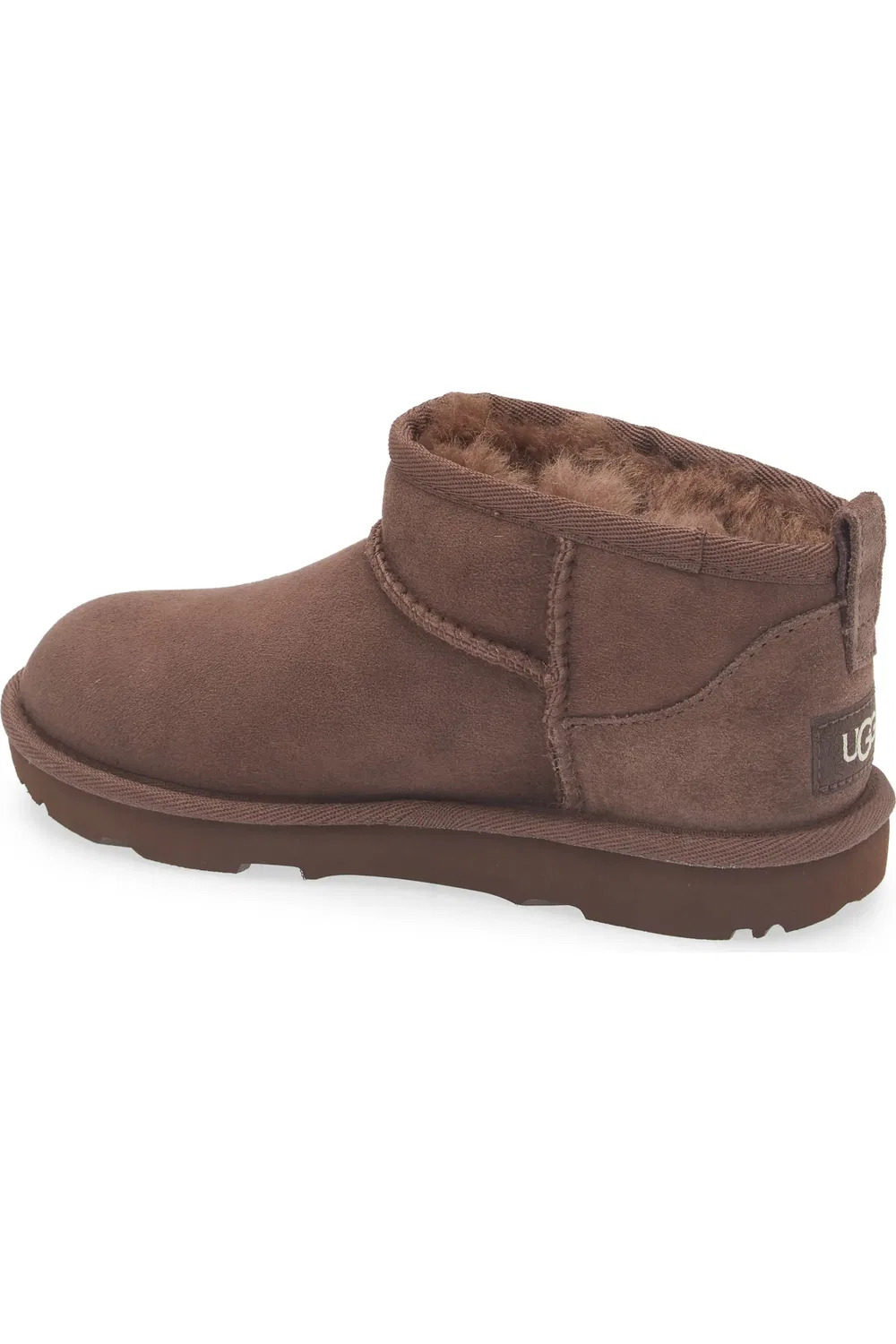 Детские ботинки водонепроницаемые Classic Ultra Mini UGG, Burnt Cedar — фото 2