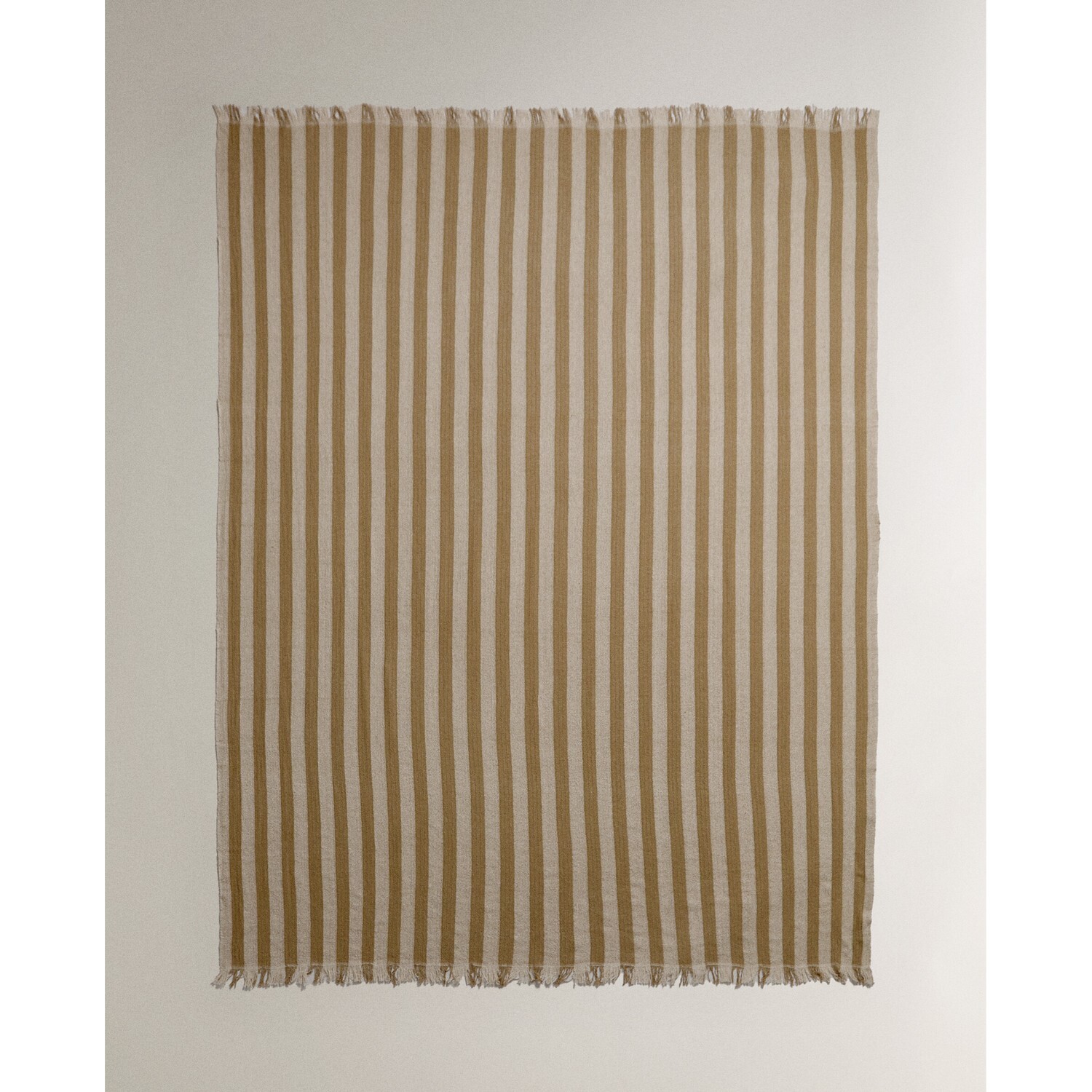 

Плед Zara Home Zara Home Striped Cotton