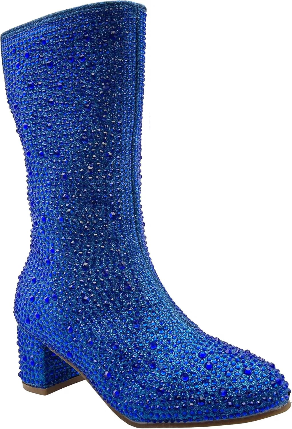 Детские сапоги для девочек с принтом ABSOLEX, Royal Blue