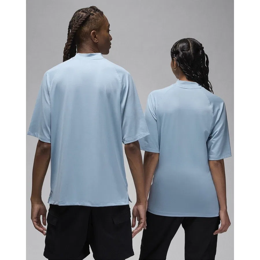 Футболка мужская с длинным рукавом Dri-FIT Jordan Sport Nike, Светло-синий — фото 2