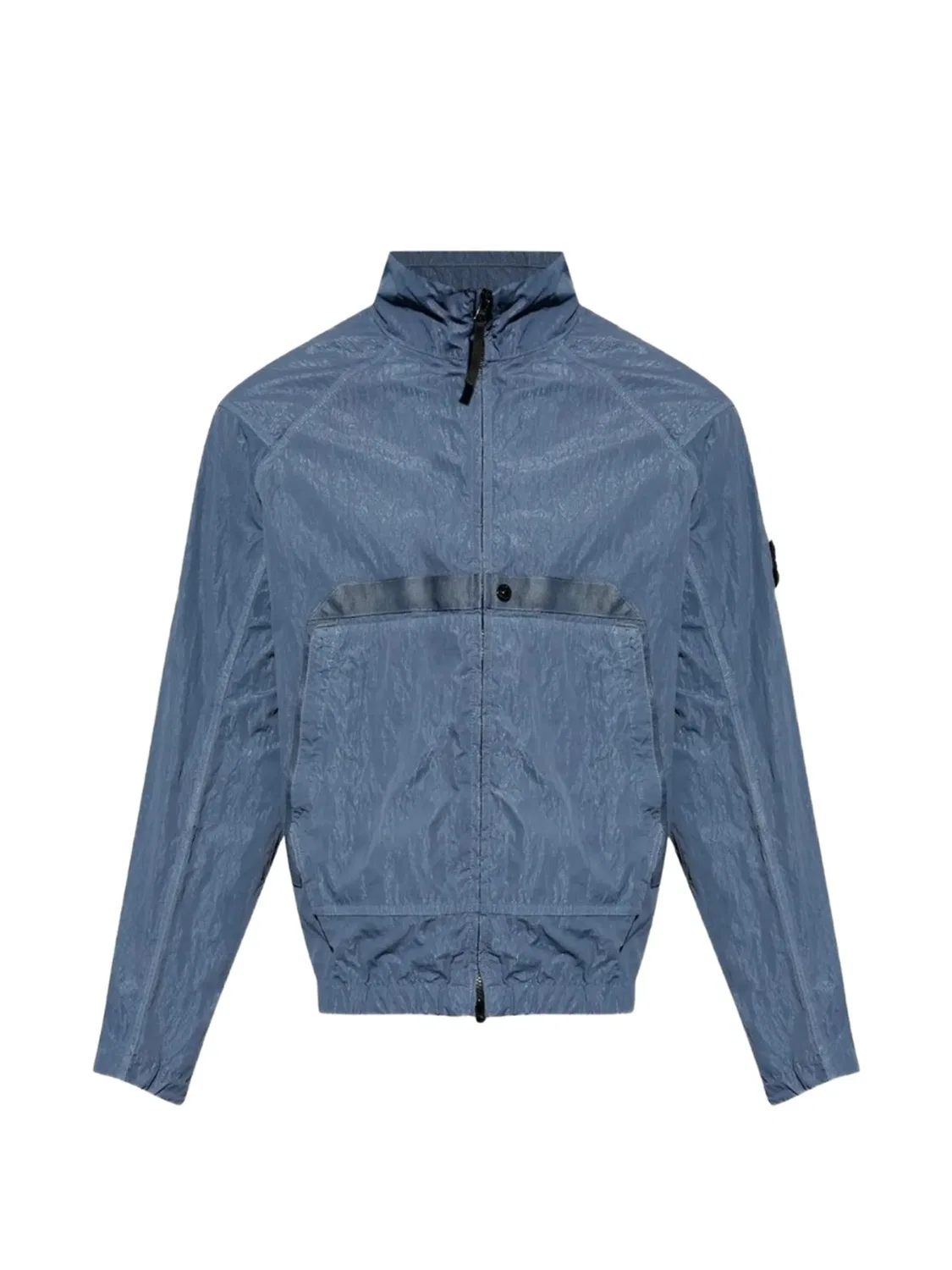 Stone Island Куртка с высокой горловиной, синий