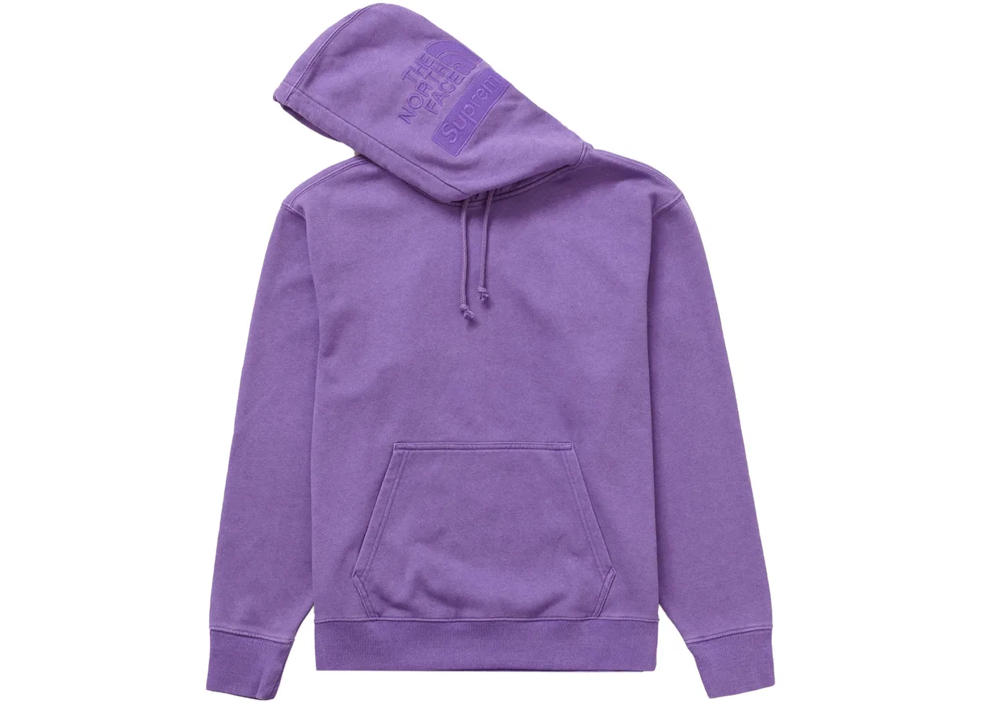 Мужской худи с принтом Pigment Printed Hooded Sweatshirt Supreme, Purple
