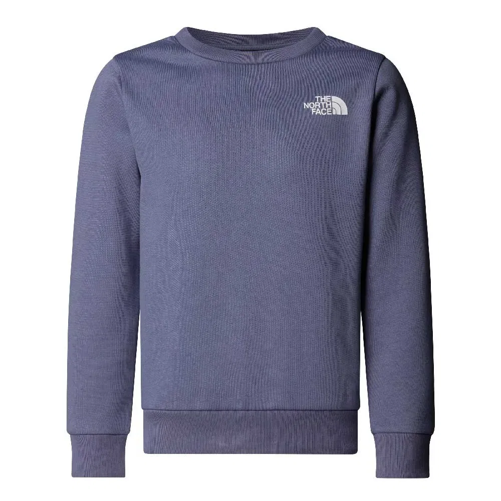 Детский свитшот для девочек Simple Dome The north face, Purple — фото 2