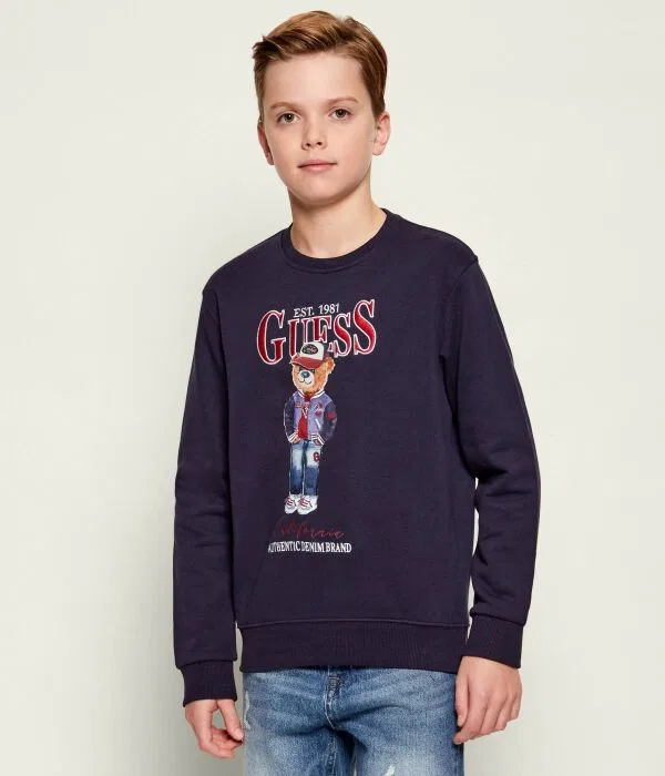 Детская толстовка Guess, Blu Marino