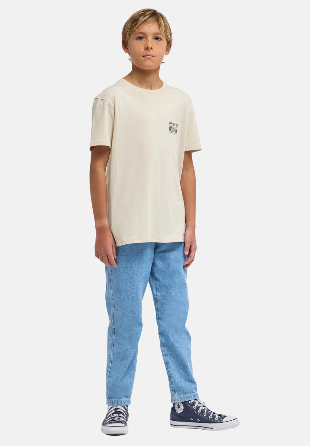 Одежда Jungen 8-16|топы ebbzt00249 - футболка с принтом Billabong, Oat