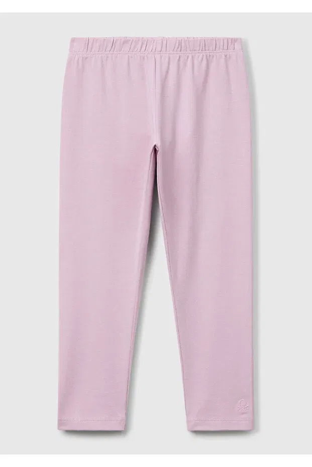 Детские леггинсы для девочек однотонные United Colors Of Benetton, Lilac