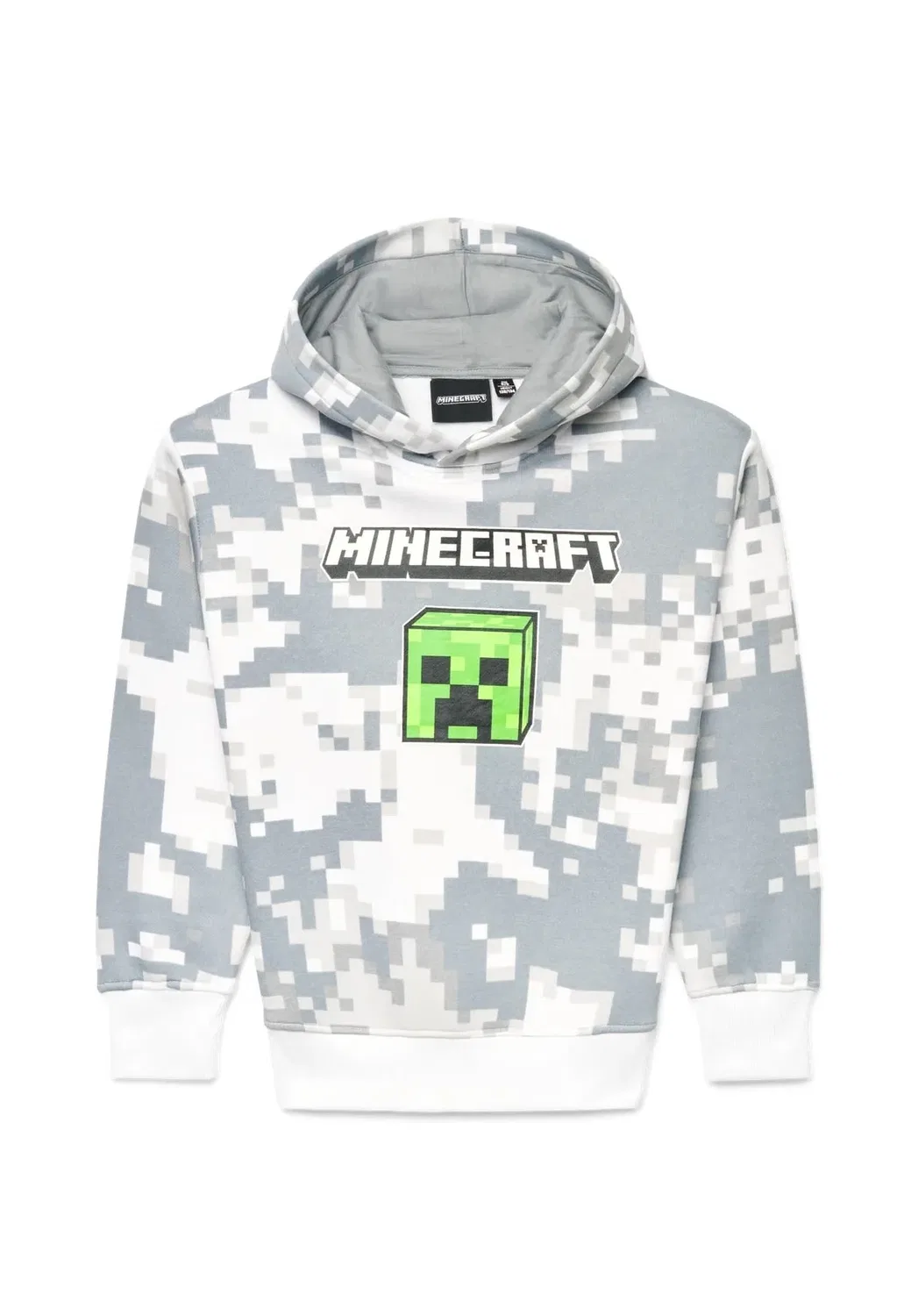 Felpa con cappuccio minecraft галстук-краситель - толстовка с капюшоном Terranova, Var Grigio Piombo