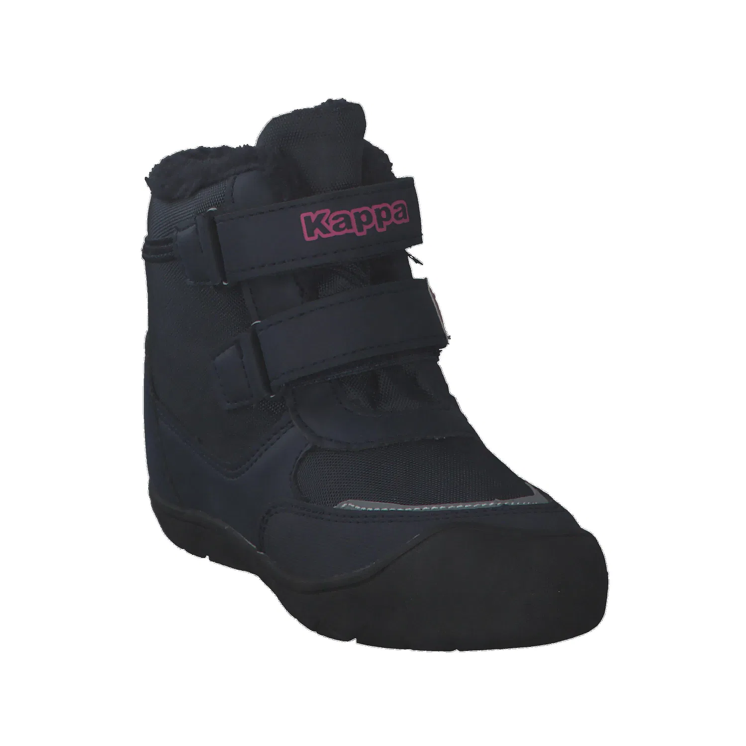 Детские зимние ботинки для девочек с мембраной Flake Tex M Kappa, Dunkelblau Rosa — фото 2