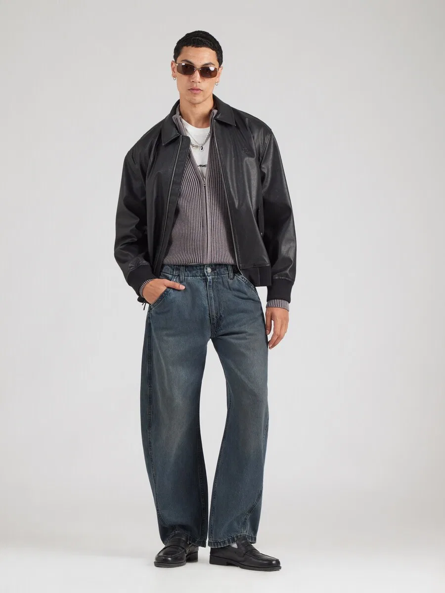 Джинсы LEVI'S Baggy Jeans 'BAGGY BARREL' синего цвета — фото 4