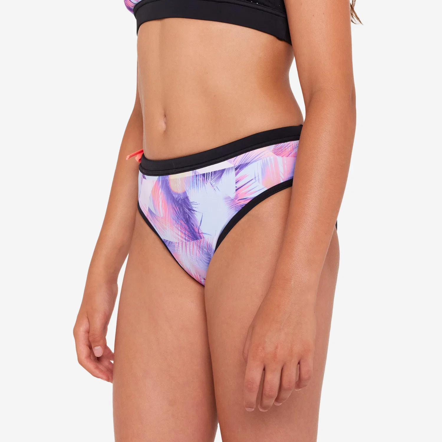 Детские плавки бикини для девочек с принтом Mas Posy Decathlon, Hellrosa