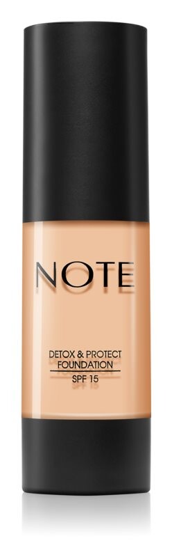 

Жидкая основа с матовым финишем Note Cosmetique Detox and Protect Foundation, 01 Beige 30 мл