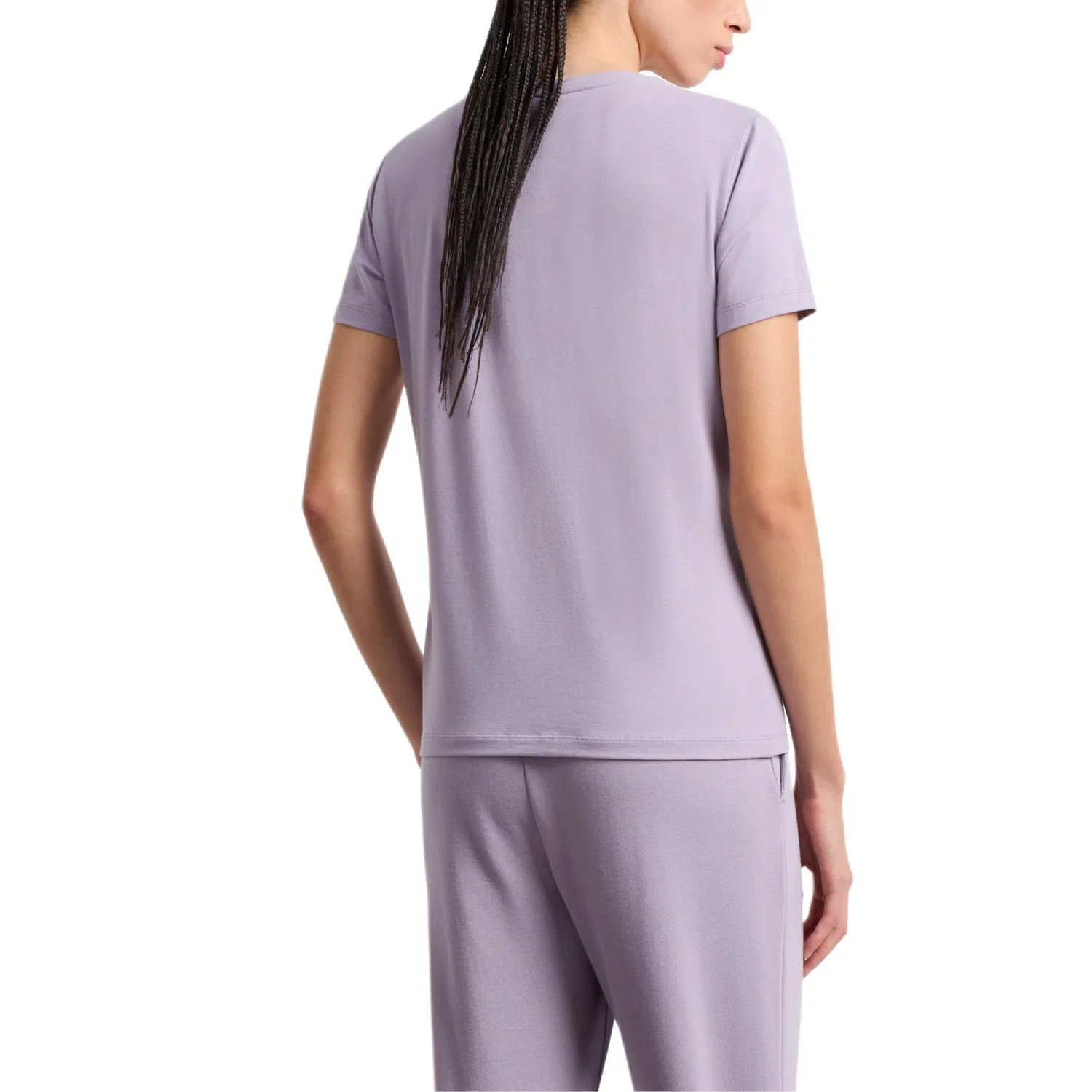 Женская футболка EMPORIO ARMANI, Purple — фото 4
