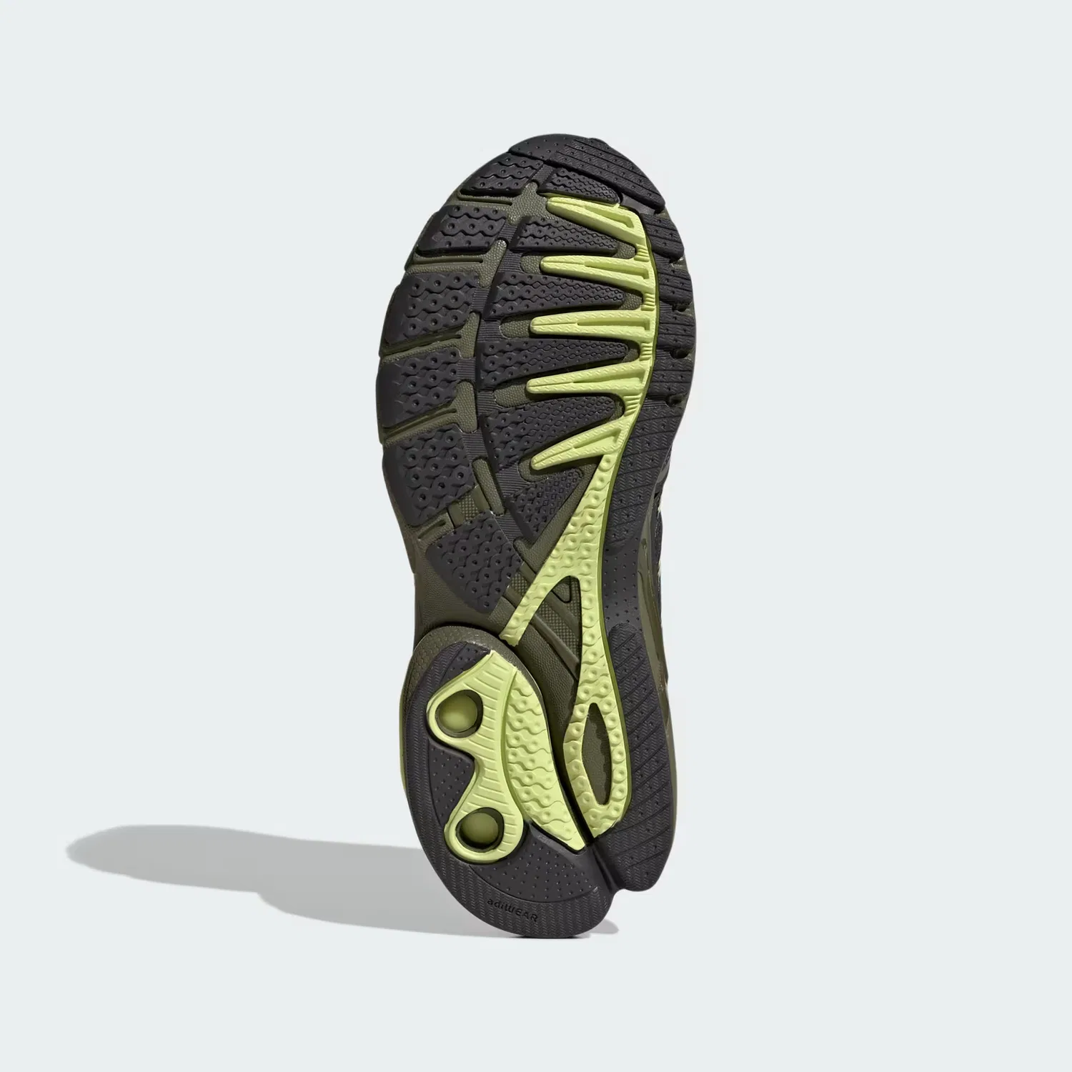 Детские кроссовки с дышащей сеткой Adistar Control 5 Adidas Originals, Stone Khaki/Semi Frozen Yellow/Olive Strata — фото 3