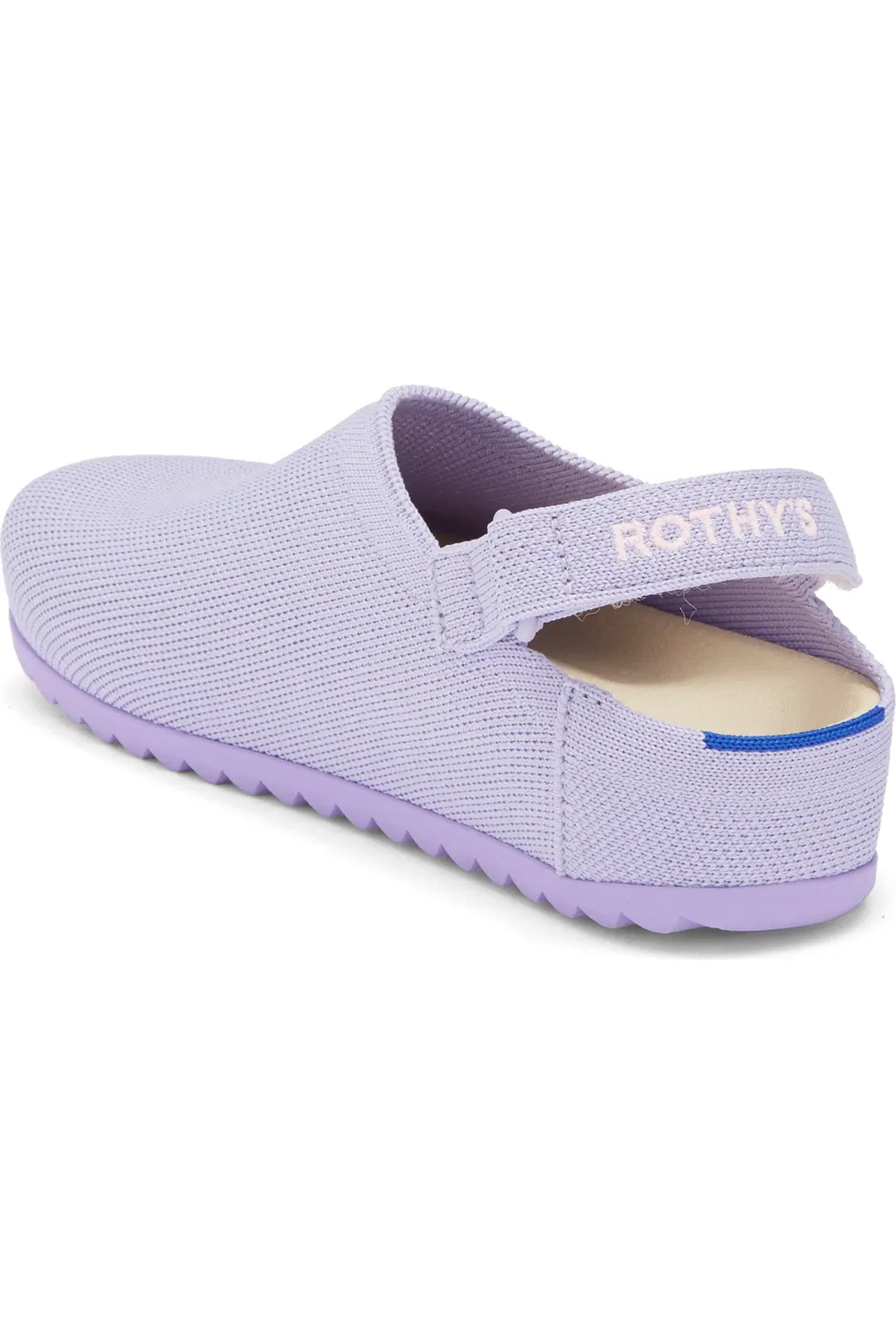 Детские сабо на регулируемом ремешке The Kids' Clog Rothy's, Soft Orchid — фото 2