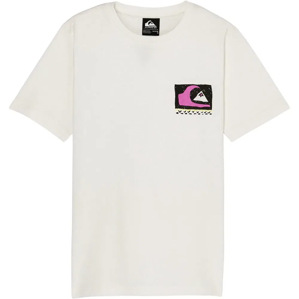 Детская футболка с коротким рукавом Kingpin Quiksilver, White