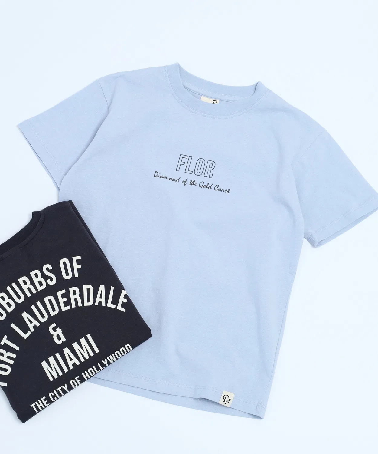 FUNALIVE Детская футболка с принтом CHARMY clothing Light Blue