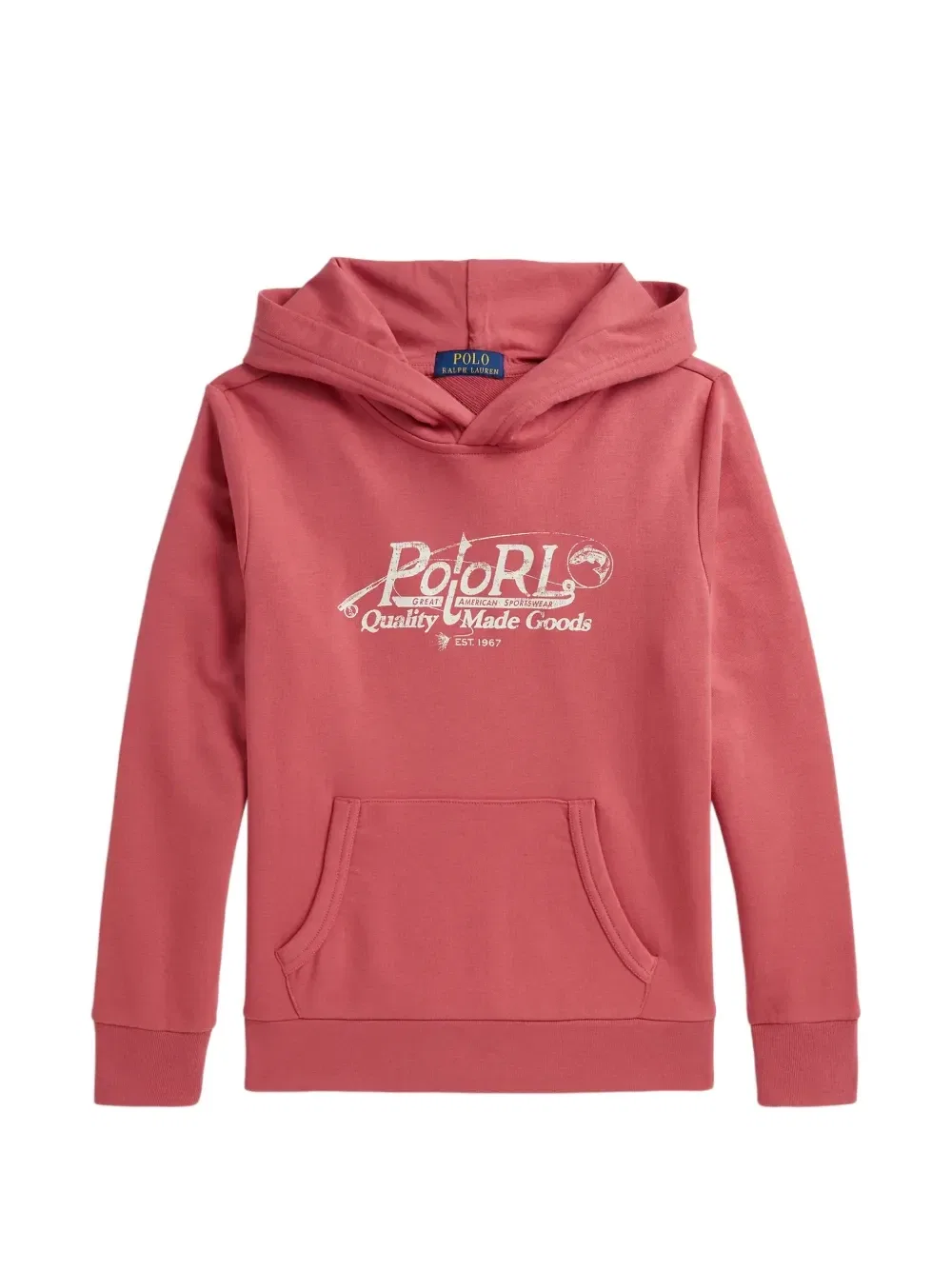 Худи с логотипом Polo Ralph Lauren Kids, красный