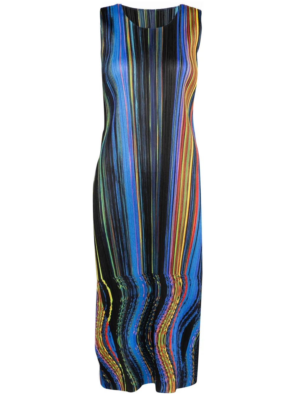 

Платье Warp Pleats Please Issey Miyake, черный