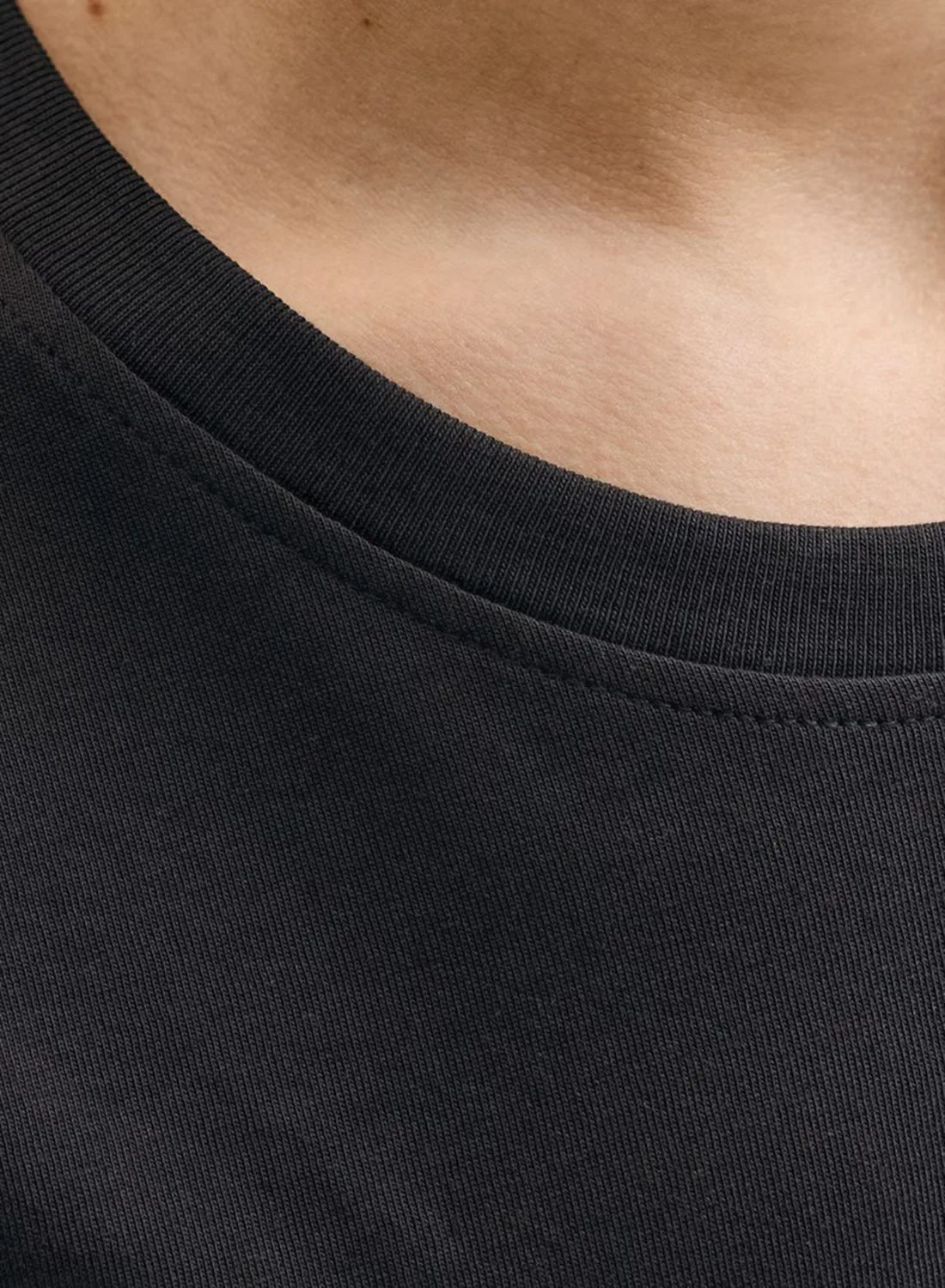 Футболка с принтом Youth Box Logo Jack & Jones Junior, черный — фото 4
