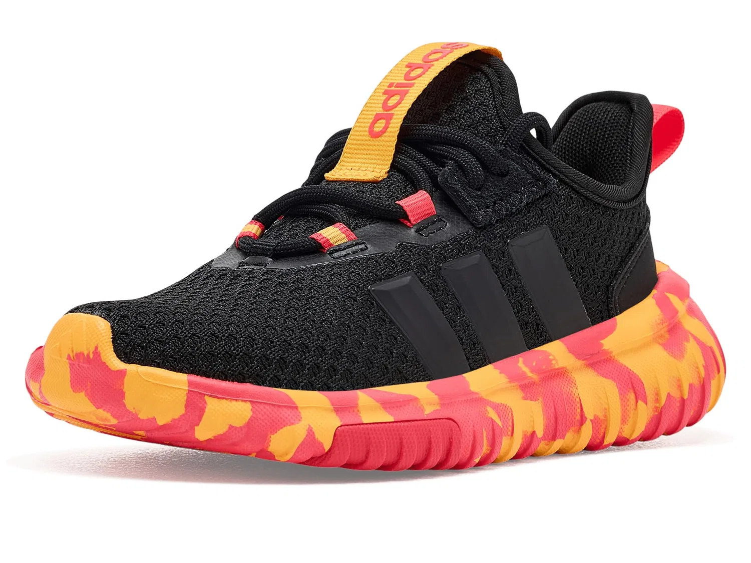 Кроссовки Kaptir 4.0 (для маленьких и больших детей) Adidas Kids, Black/Black/Lucid Red — фото 2