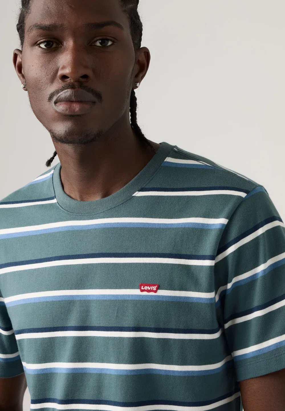 Оригинальная футболка - базовая футболка Levi'S, Moonlight Blue — фото 4
