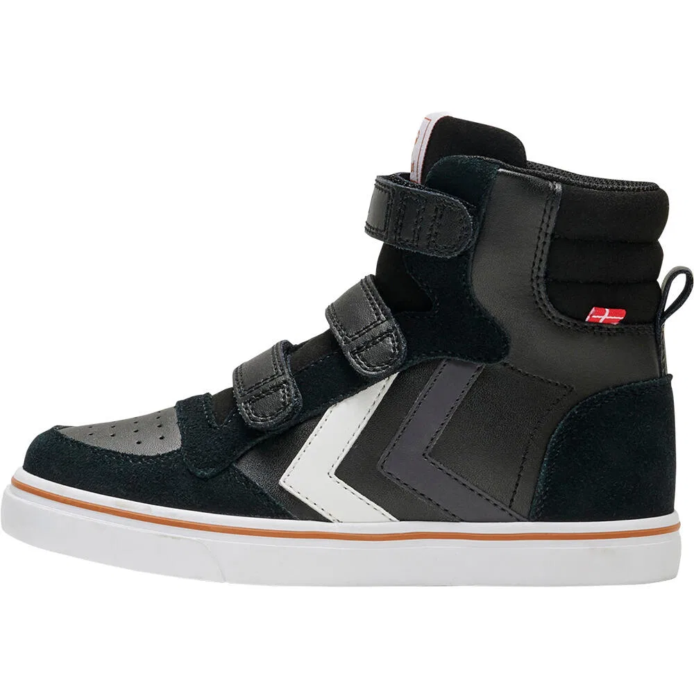 Детские высокие кроссовки Stadil Pro Unisex Kinder Hummel, Schwarz — фото 2