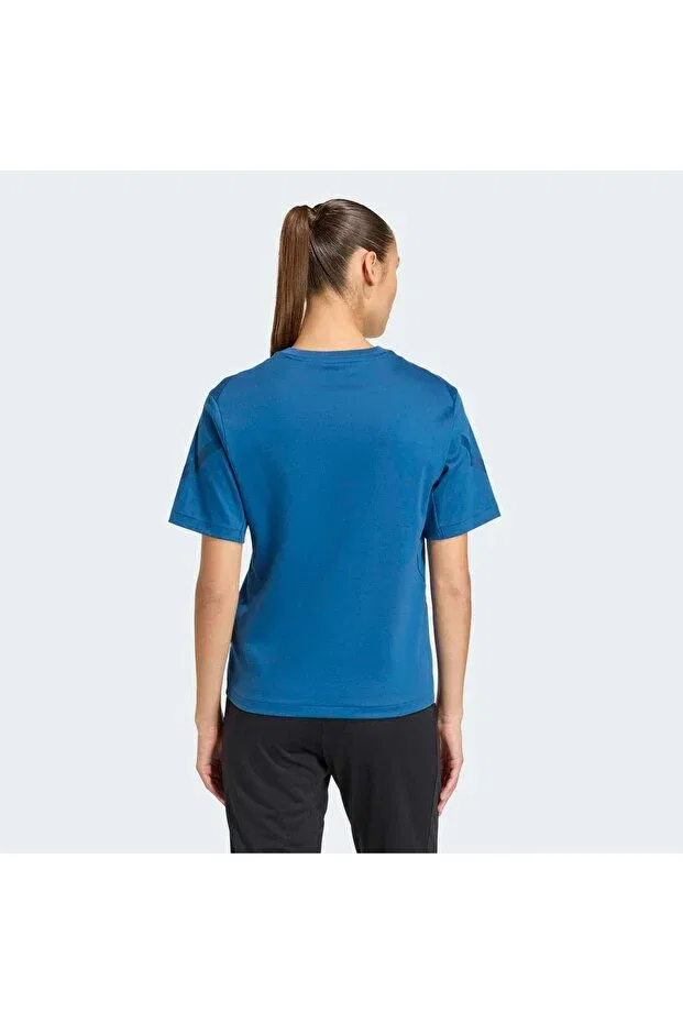 Женская футболка с коротким рукавом Z.N.E. Adidas, Blue — фото 2