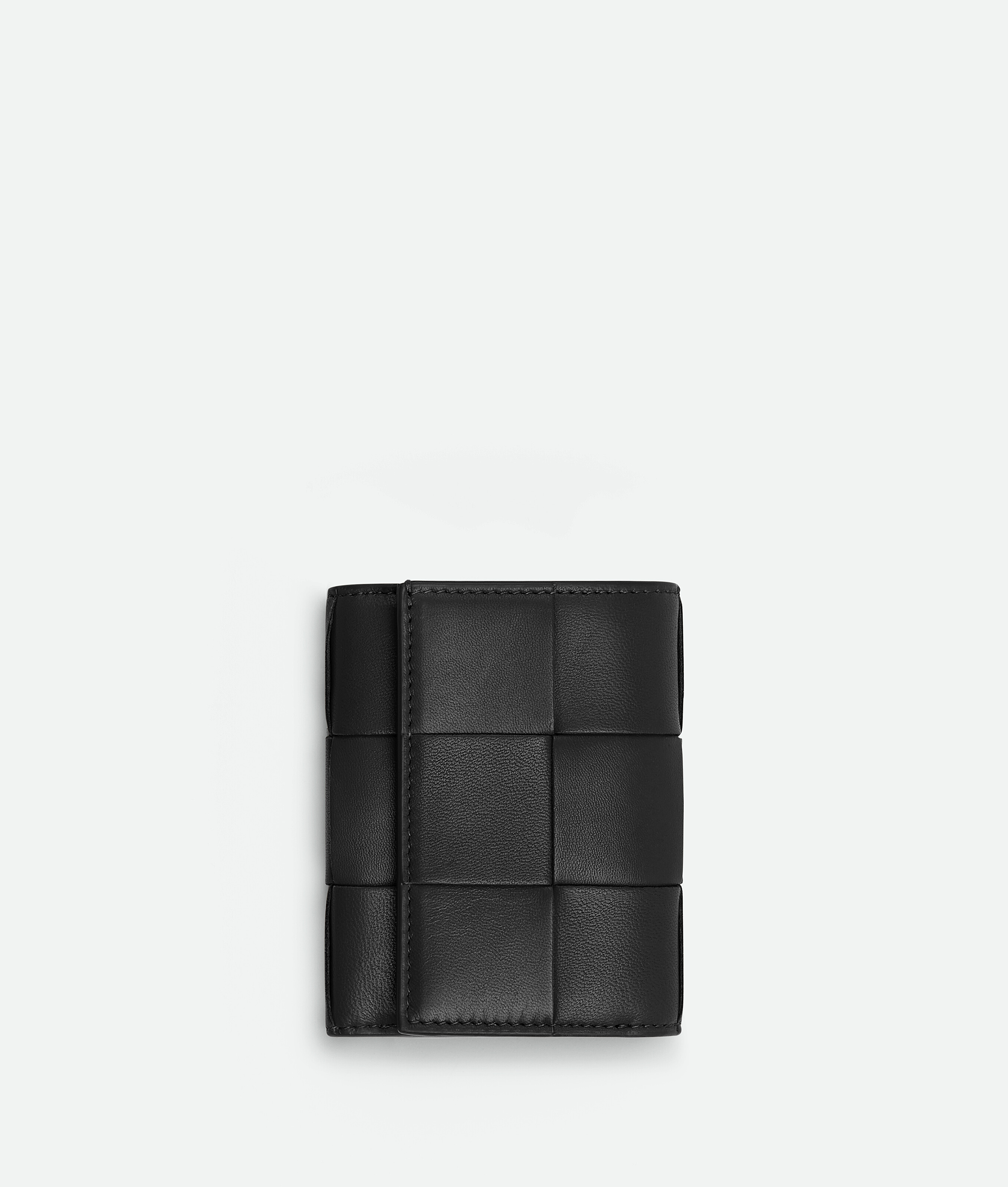 

кошелек с тройным сложением на молнии Bottega Veneta, черный