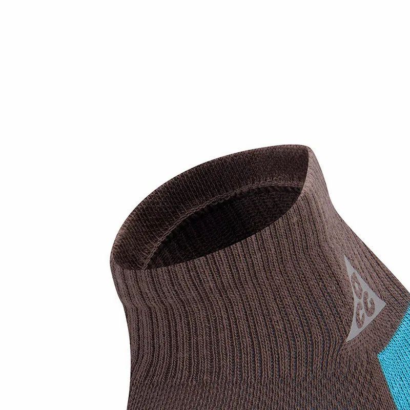 Мужские носки-невидимки с длинным носком Everyday Elevated, Nike, Dark Brown — фото 4