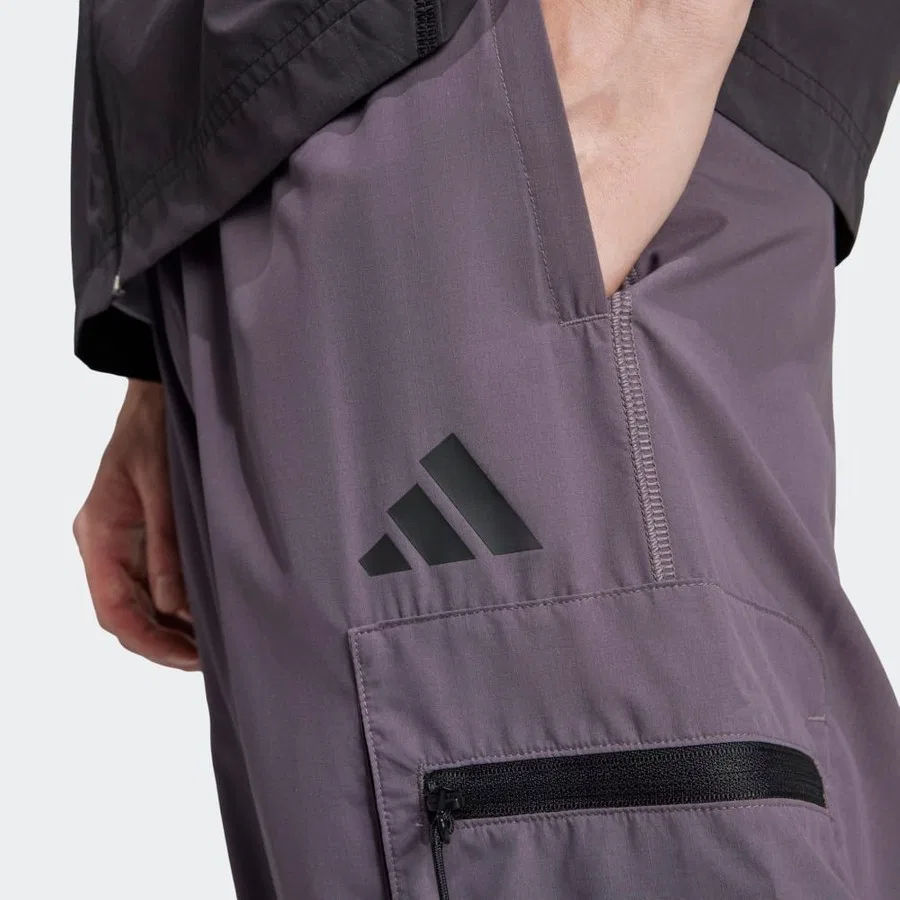 Спортивные штаны adidas JF3313 M Ce Q2 Lw C Pt, Мужские, Фиолетовый — фото 3