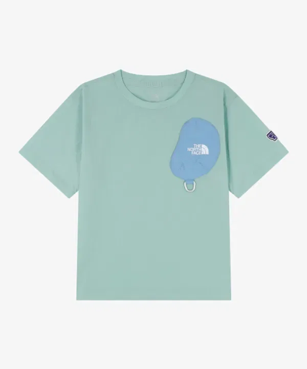Футболка с карманом, UpHold, The North Face Kids, синий