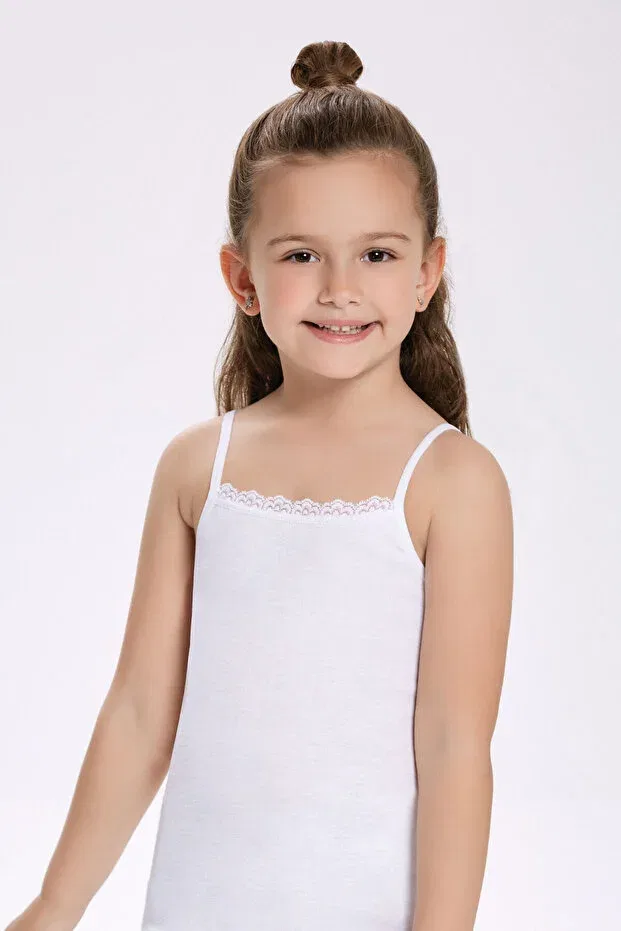 Детское для девочек белье хлопковое 12 шт Ilke, White