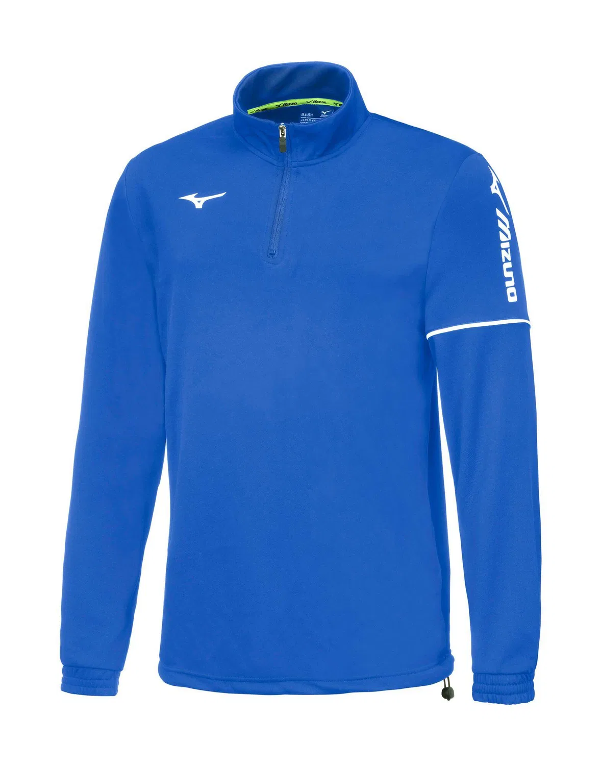 Детский тренировочный свитшот Mizuno Kinder Team Sendai Training Top Jr, Цвет Blau Schwarz