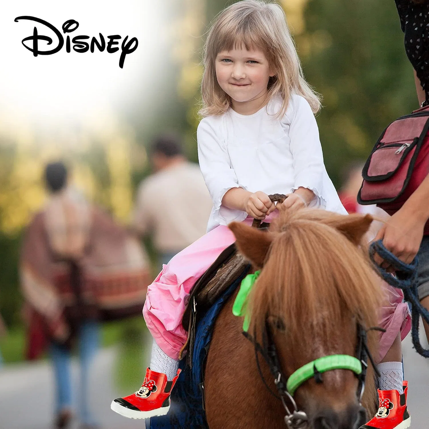 Детские резиновые сапоги для мальчиков и девочек Mickey Mouse Disney, Red — фото 2