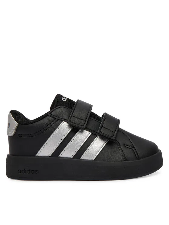 Кроссовки Grand Court 3.0 Shoes Infants Adidas, черный