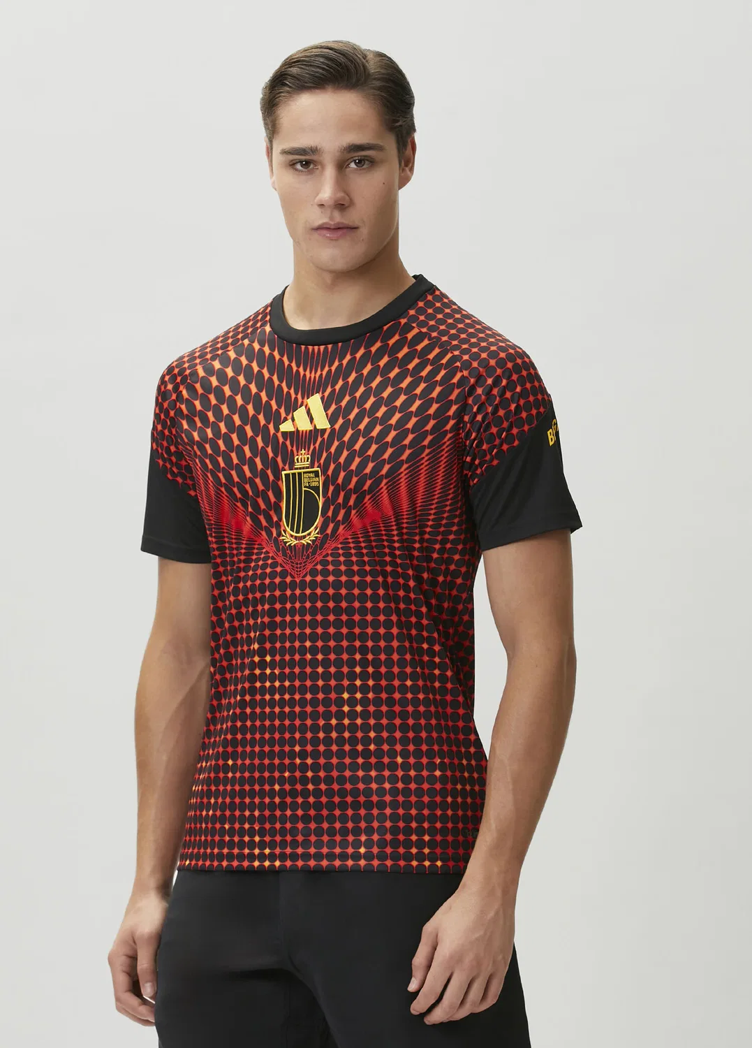Футболка Adidas RBFA H Preshi, черный — фото 3