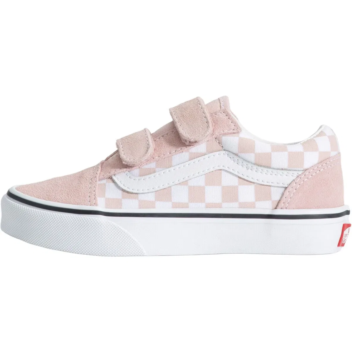 Детские кеды для мальчиков Old Skool V Vans, Color Theory Checkerboard Sepia Rose