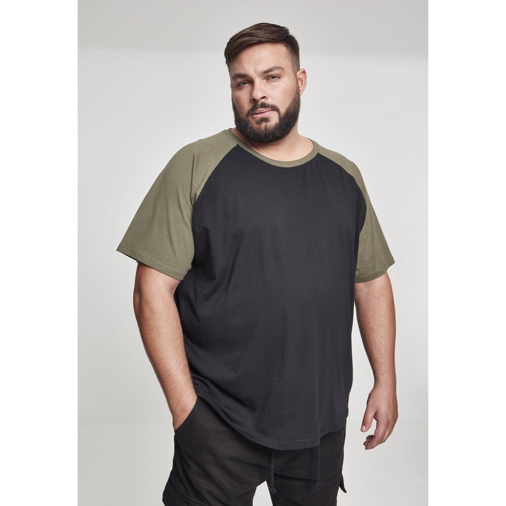 

Футболка Urban Classics Urban Classic Raglan Contract Big, черный