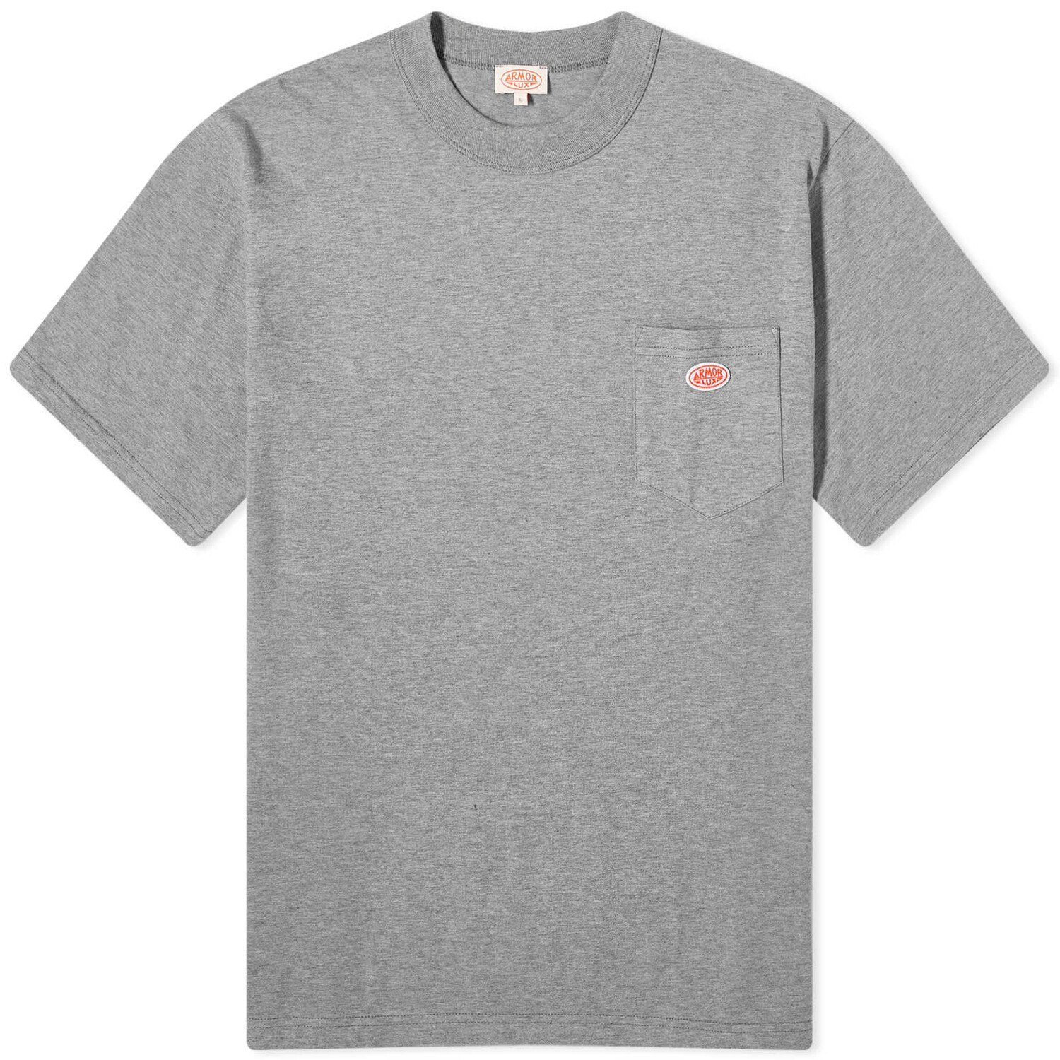 

Футболка Armor-Lux 79151 Logo Pocket, цвет Misty Grey