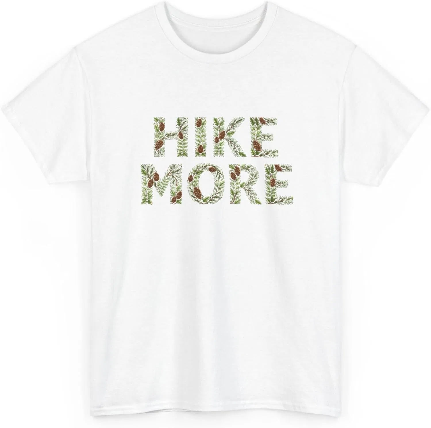 Футболка активная Hike More, хлопок, White