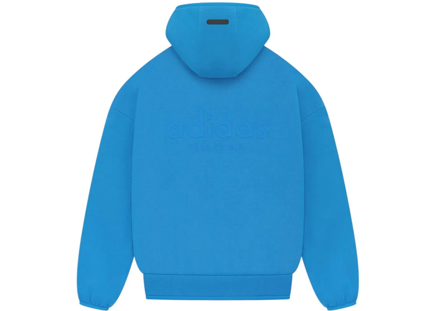 Мужской худи из тяжелого футера Fear of God Athletics Heavy Fleece Hoodie, Blue Rush — фото 2