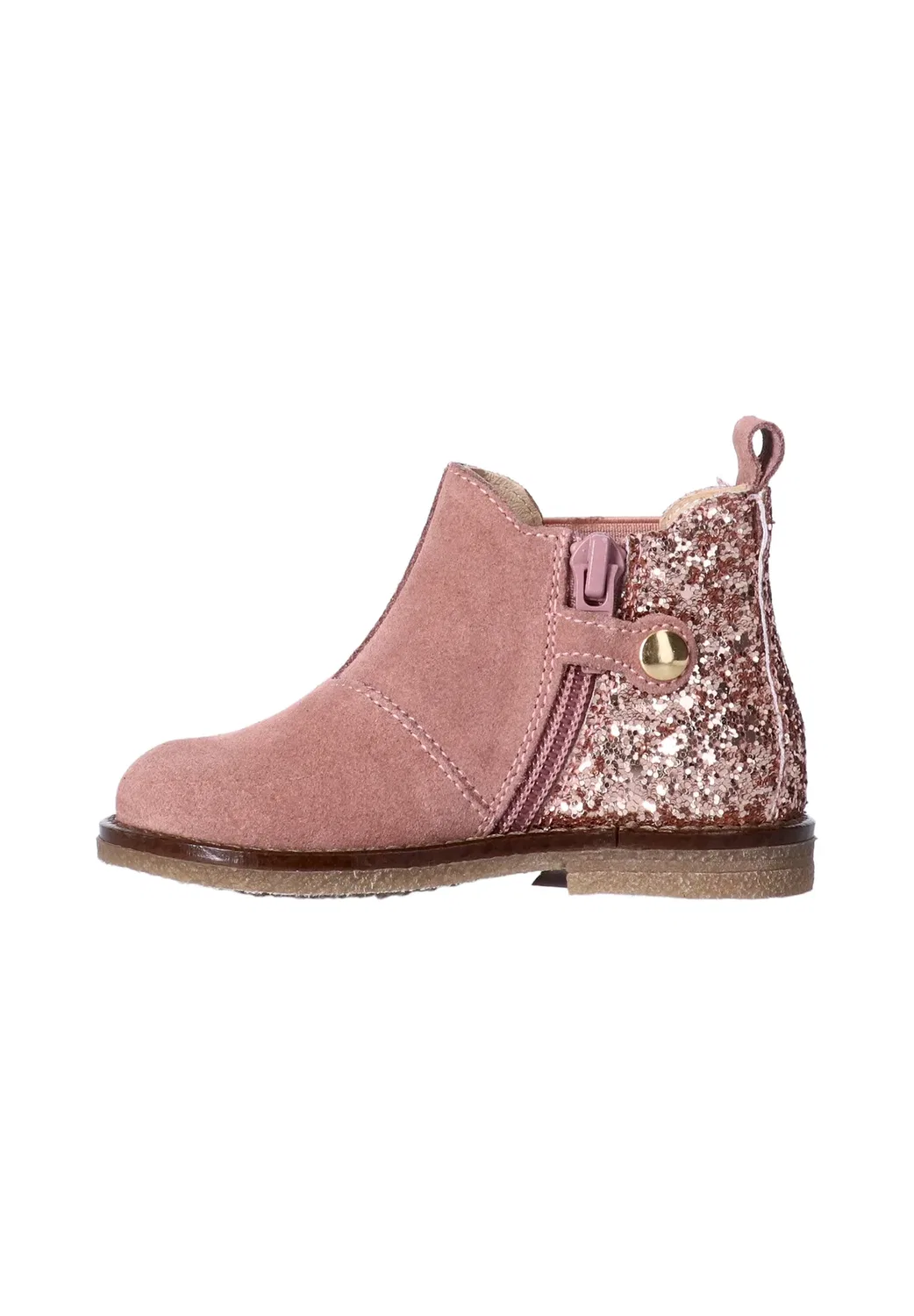 Stivaletti da bambina с блестками - детская обувь Walkey, Rosa