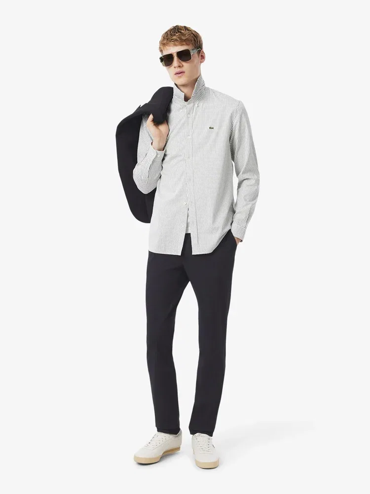 Чиносы Lacoste Commuter, мужские, полиэстер, синий