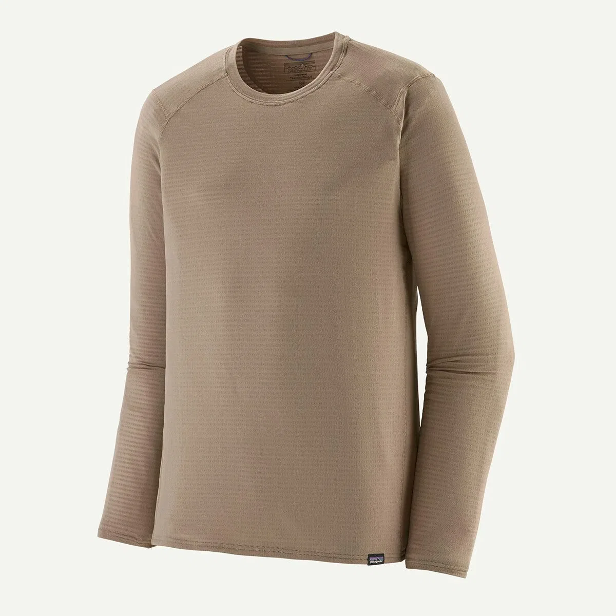 Мужская термобельевая фуфайка с длинным рукавом Capilene Thermal Weight Crew Patagonia, Seabird Grey — фото 2