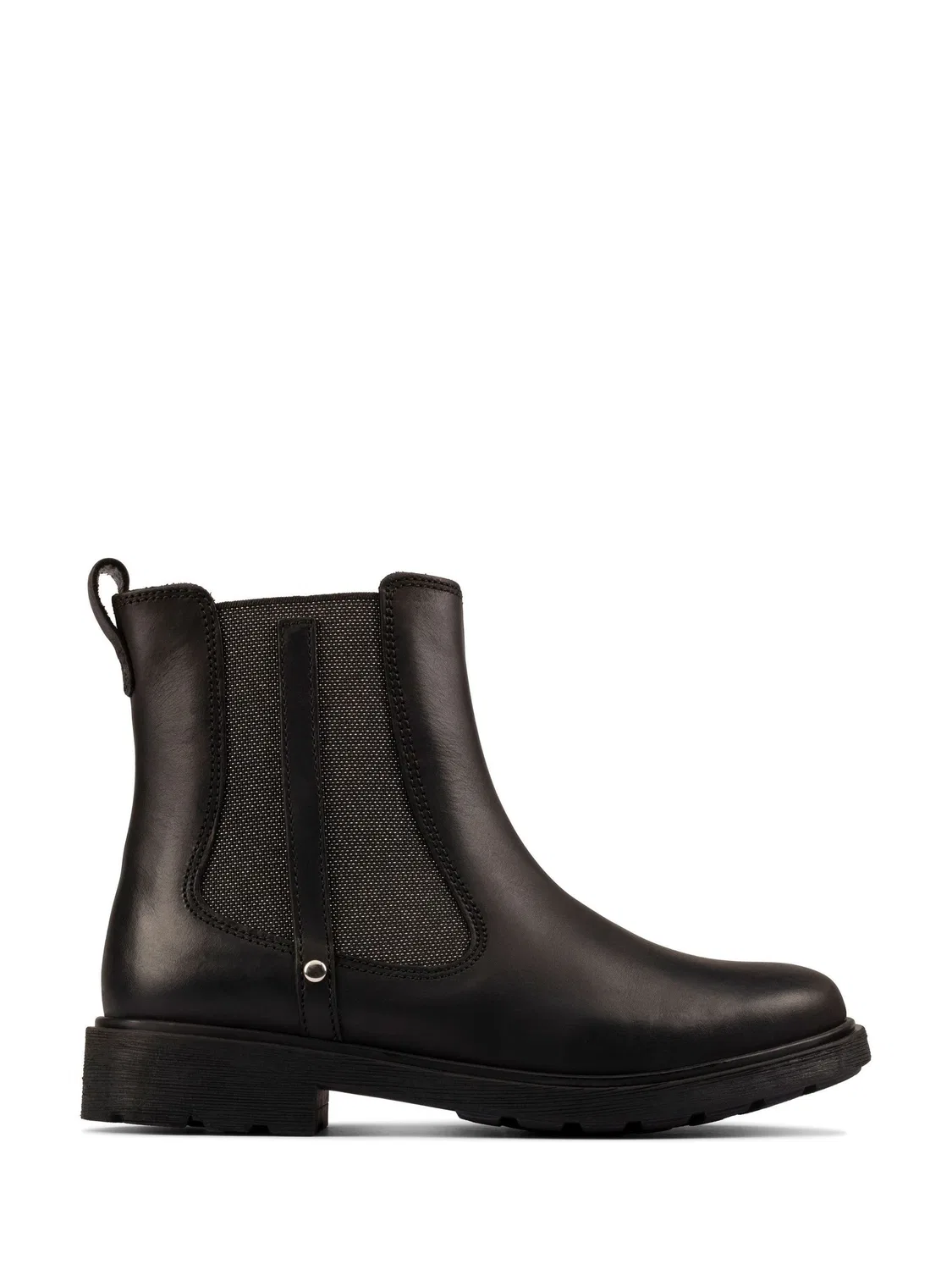 Ботинки Clarks Astrol Orin, кожаные, черные