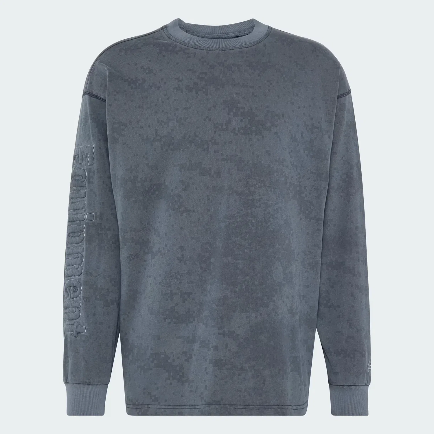 Мужская футболка оверсайз Adidas Equipment Tee Adidas Originals, темно-серый — фото 4